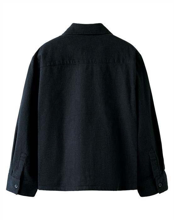 NKMRuding Zip Overshirt - Navy Blazer